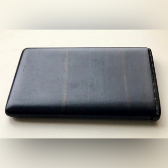 Vintage 1988 Hand Carved Hardwood Personal Business Card Case by BARRY GRISHMAN - Picture 5 of 9